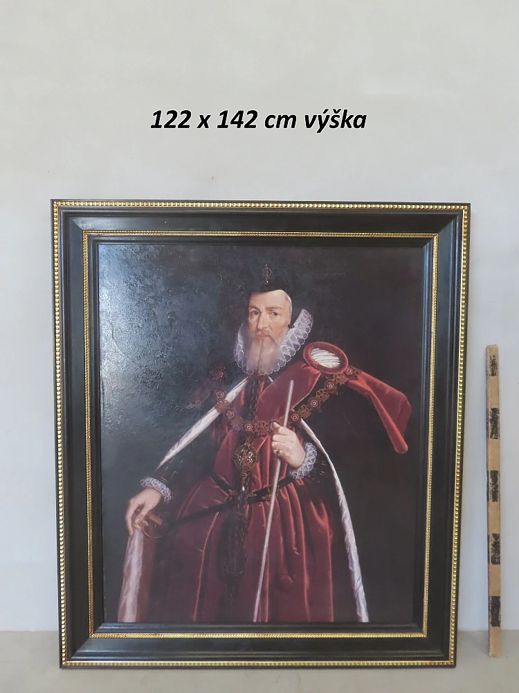 A 16th century painting by William Cecil Baron Burghley