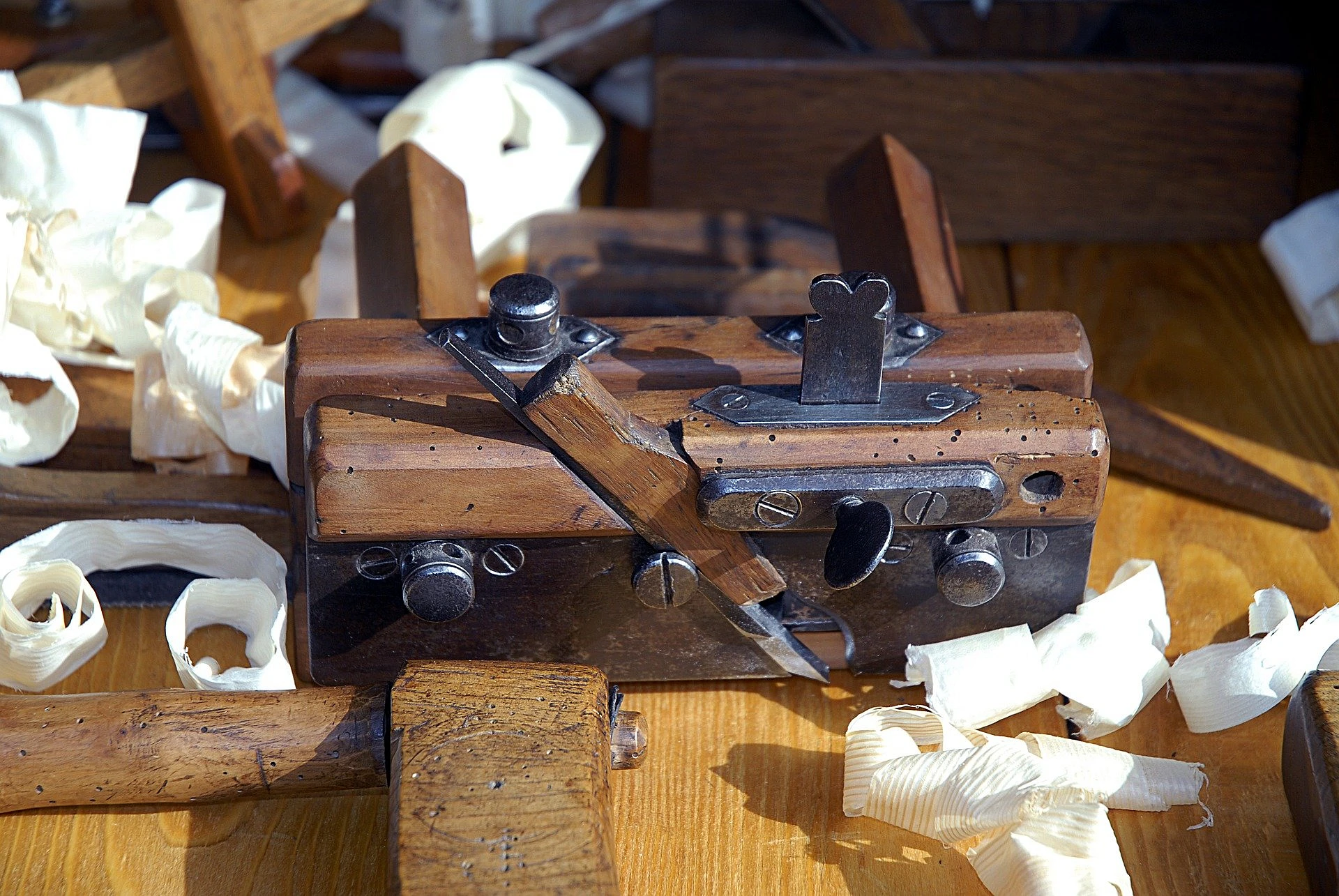 Carpenter, carpentry workshop